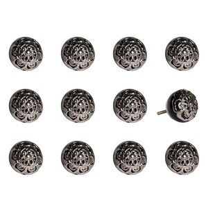 Knob-It Home Decor Classic Cabinet & Drawer Knobs | 12-Piece | K000022